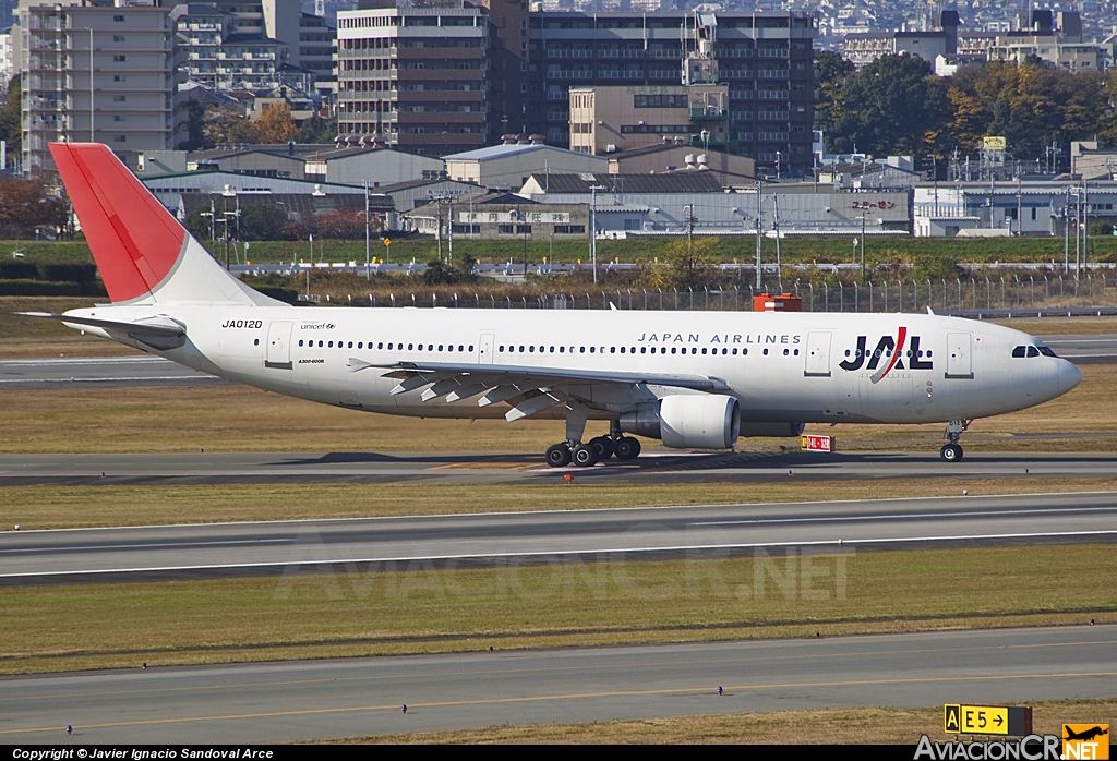 JA012D - Airbus A300B4-622R - Japan Airlines - JAL