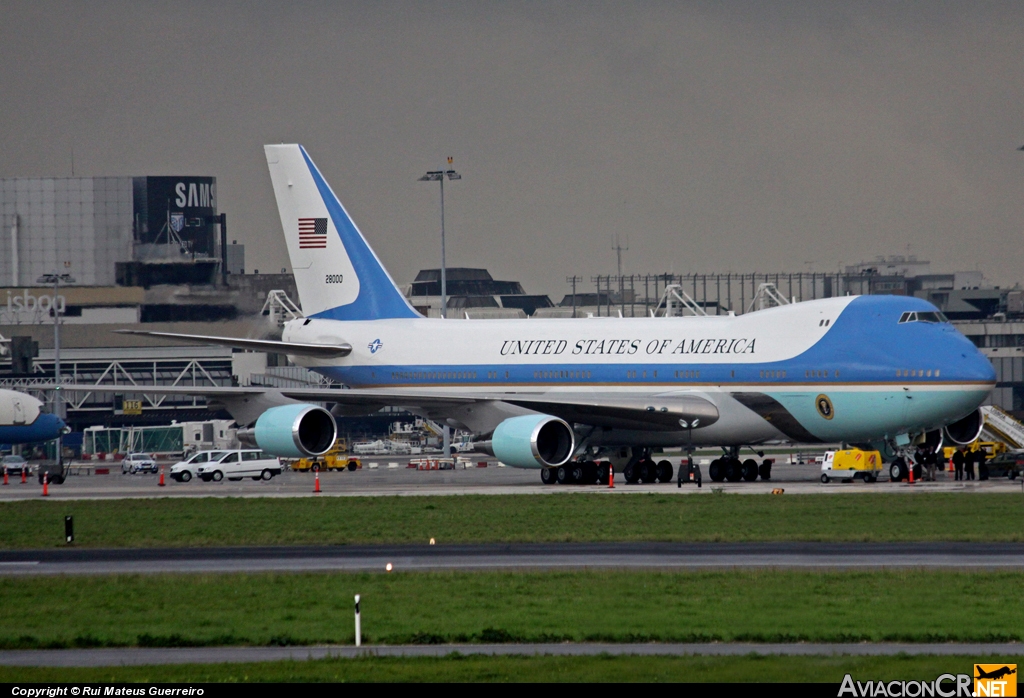 82-8000 - Boeing VC-25A - USAF - United States Air Force - Fuerza Aerea de EE.UU