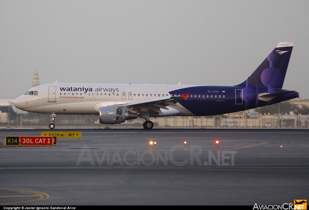 9K-EAE - Airbus A320-214 - Wataniya Airways