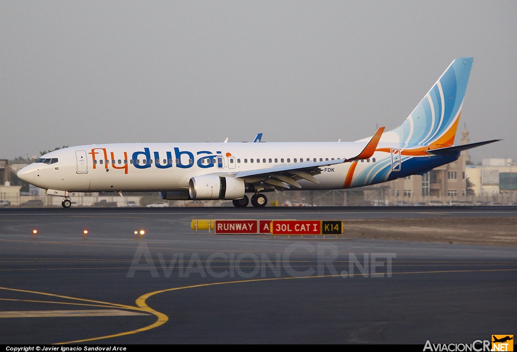 A6-FDK - Boeing 737-8KN - Flydubai