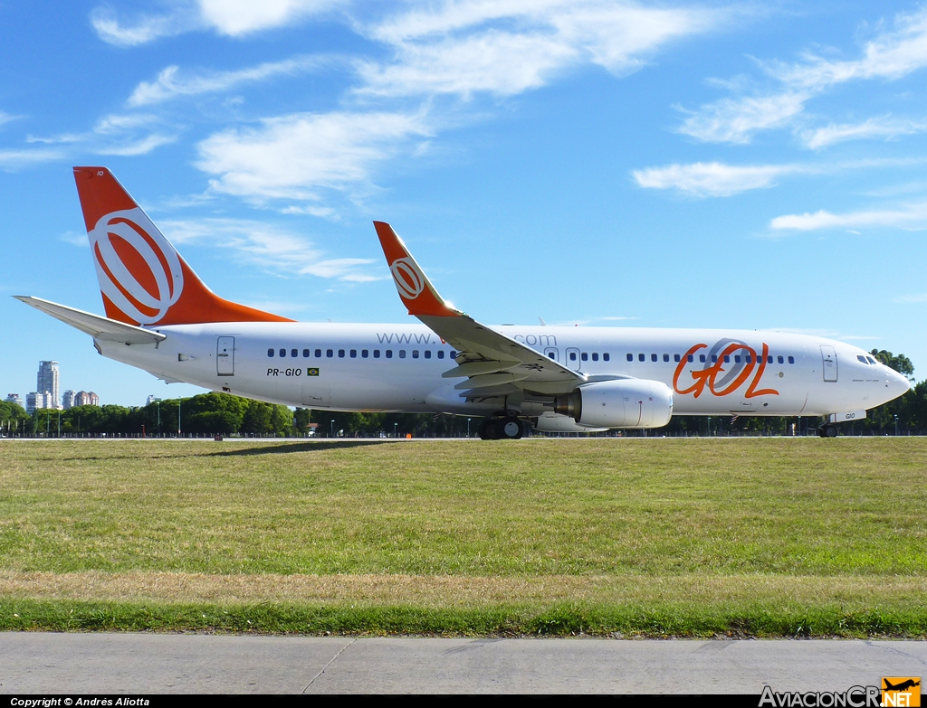 PR-GIO - Boeing 737-85F - Gol Transportes Aereos