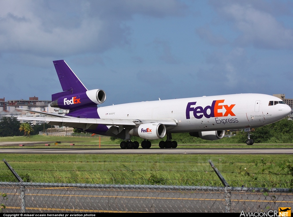 N312FE - McDonnell Douglas DC-10-10F - FedEx