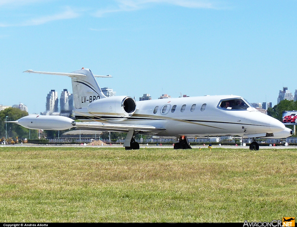 LV-BPO - Learjet 35A - Macair Jet