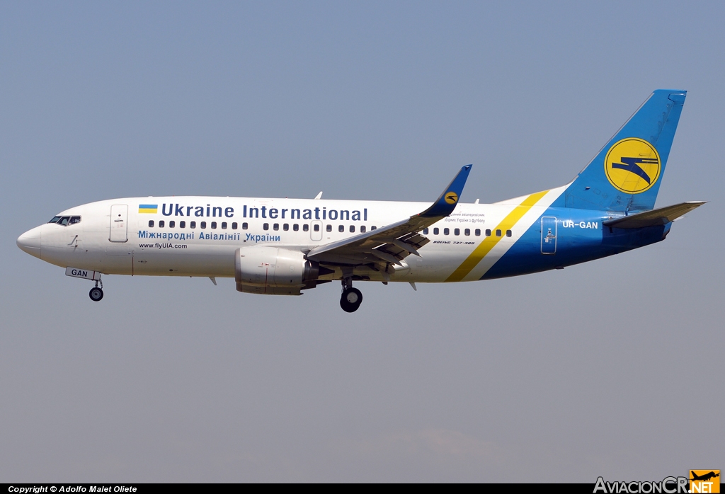 UR-GAN - Boeing 737-341 - Ukraine International