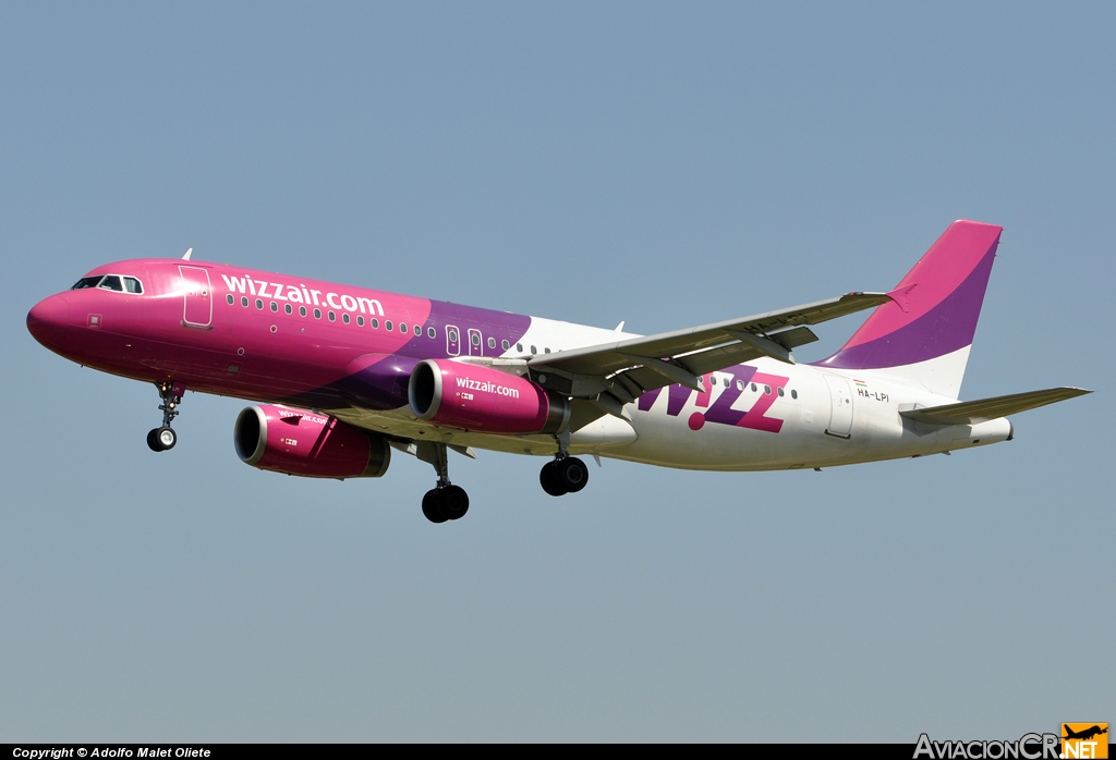 HA-LPI - Airbus A320-232 - Wizzair