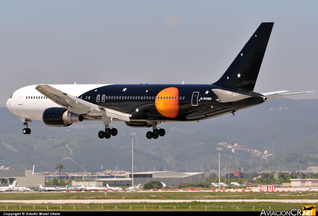 G-POWD - Boeing 767-36N/ER - Titan Airways