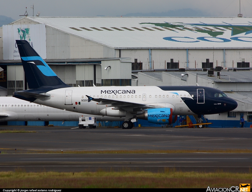 N591EL - Airbus A318-111 - Mexicana