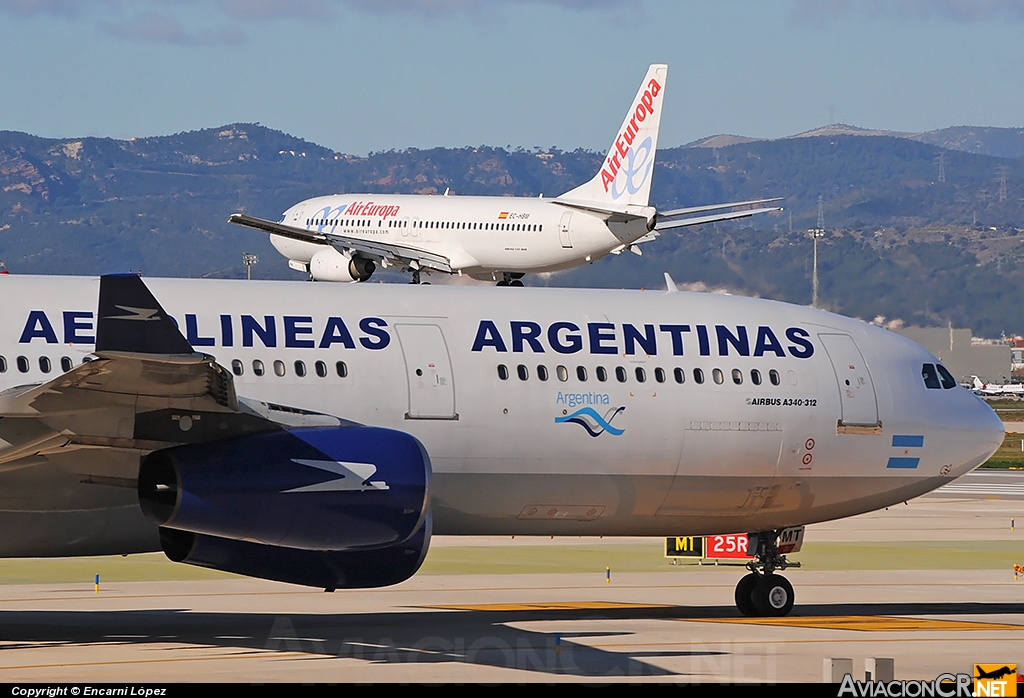 LV-BMT - Airbus A340-312 - Aerolineas Argentinas