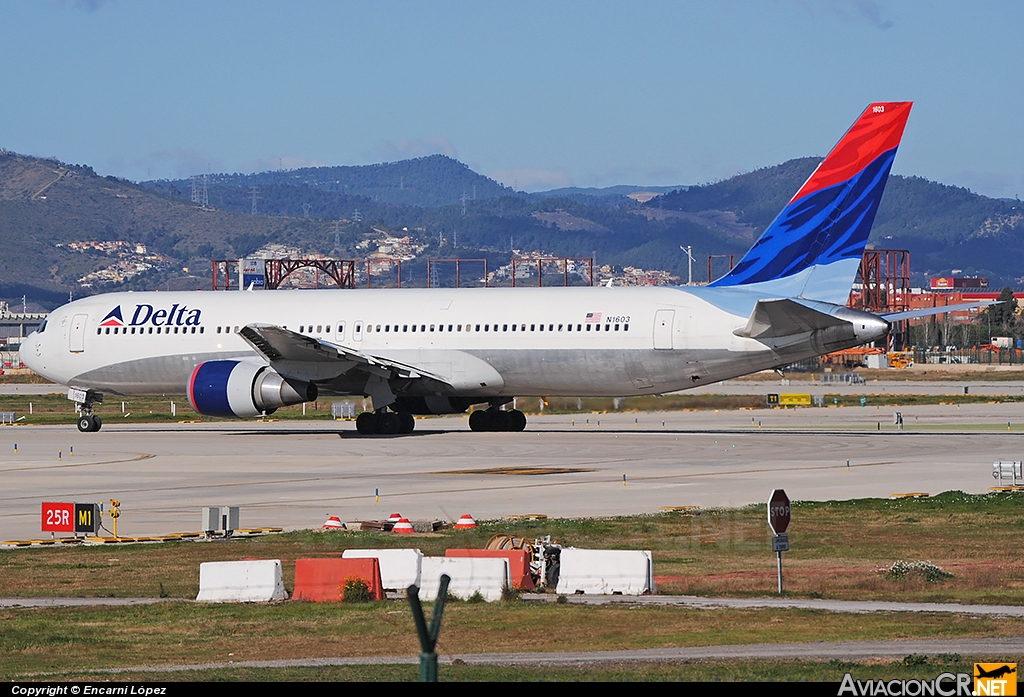 N1603 - Boeing 767-332/ER - Delta Air Lines