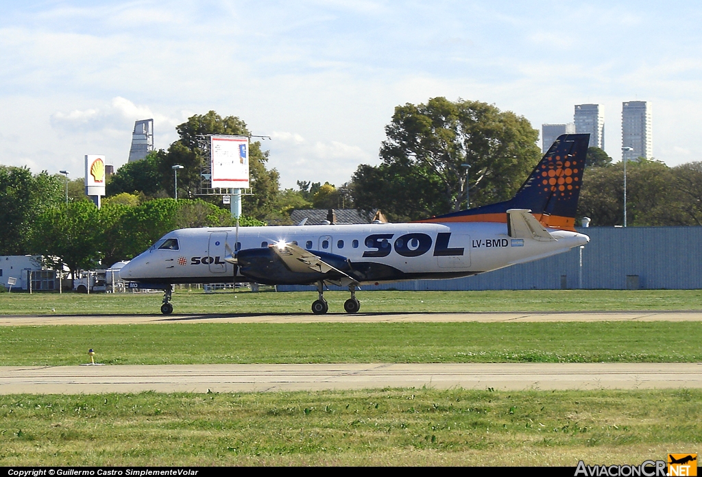 LV-BMD - Saab-Fairchild SF-340A - Sol Lineas Aereas