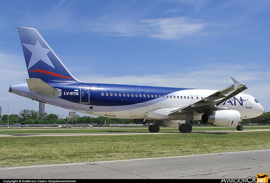 LV-BTM - Airbus A320-233 - LAN Argentina