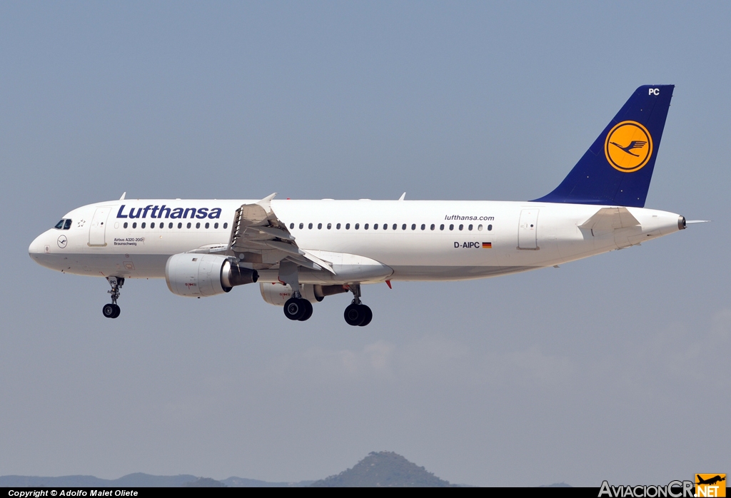 D-AIPC - Airbus A320-211 - Lufthansa