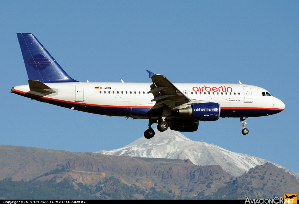 D-AHIN - Airbus A319-112 - Air Berlin