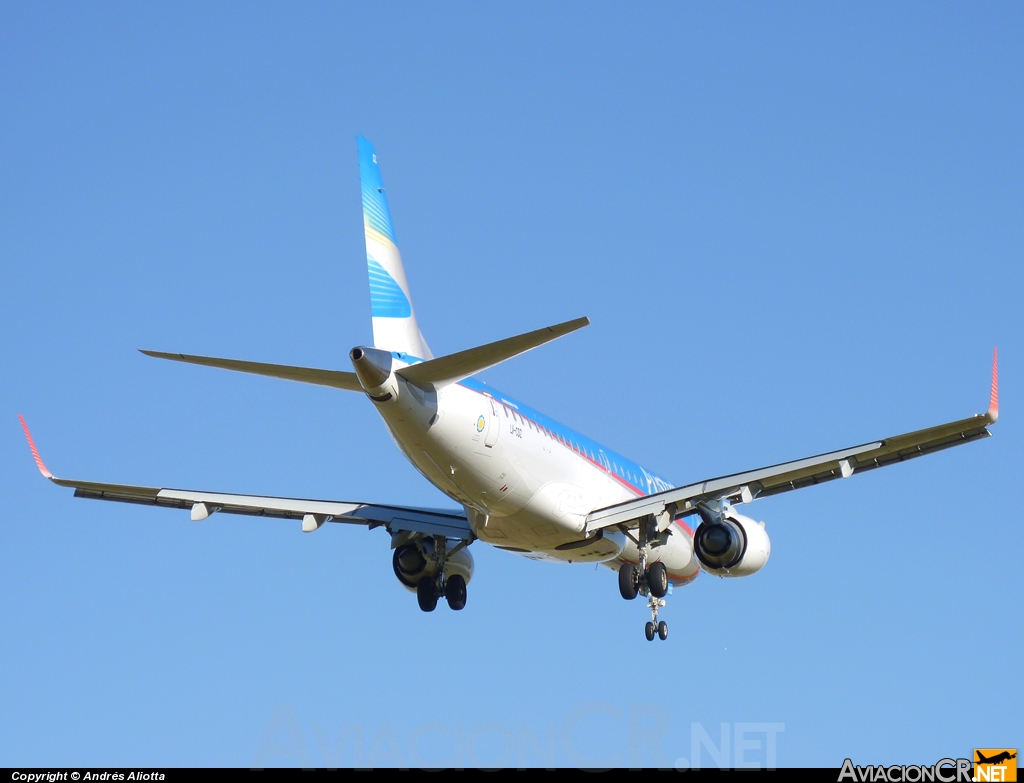 LV-CDZ - Embraer 190-100IGW - Austral Líneas Aéreas