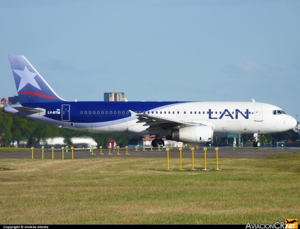 LV-BTM - Airbus A320-233 - LAN Argentina