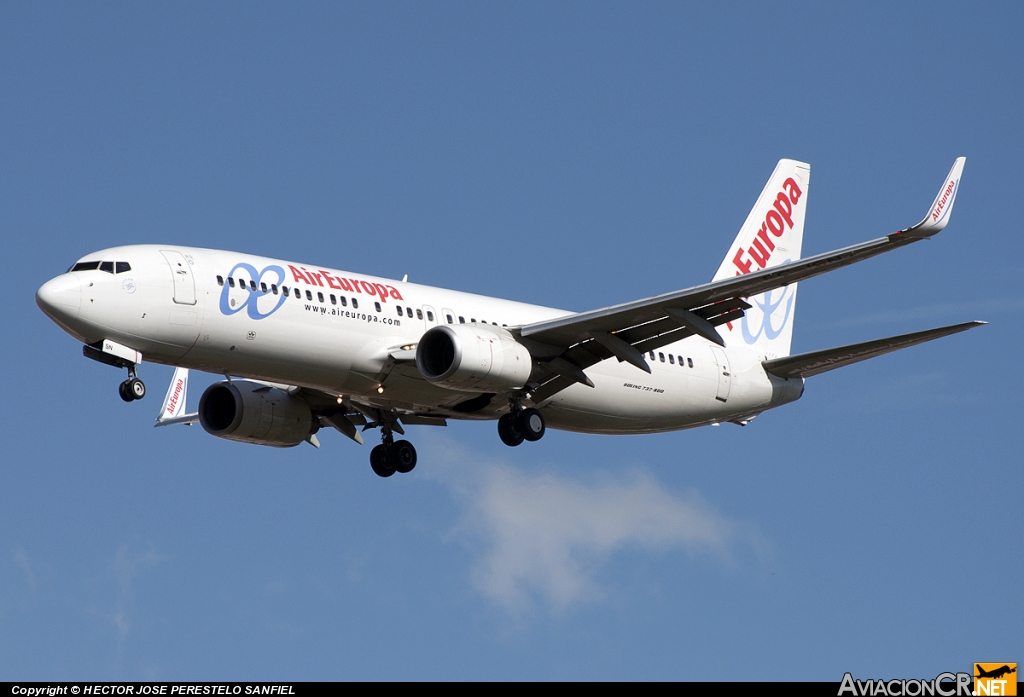 EC.ISN - Boeing 737-86Q - Air Europa