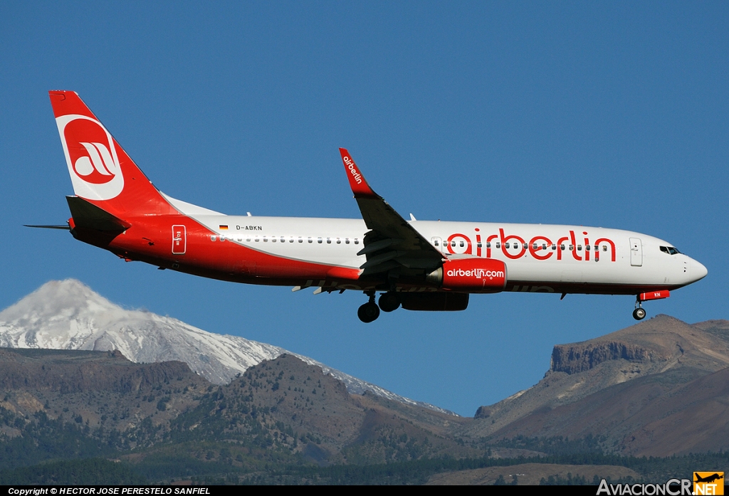 D-ABKN - Boeing 737-86J - Air Berlin