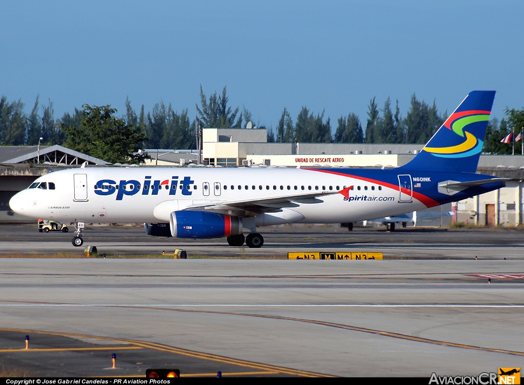 N601NK - Airbus A320-232 - Spirit Airlines