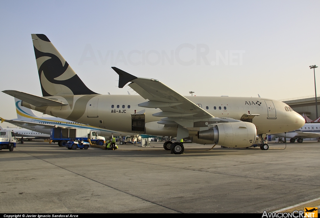 A6-AJC - Airbus A318-112 CJ Elite - Al Jaber Aviation