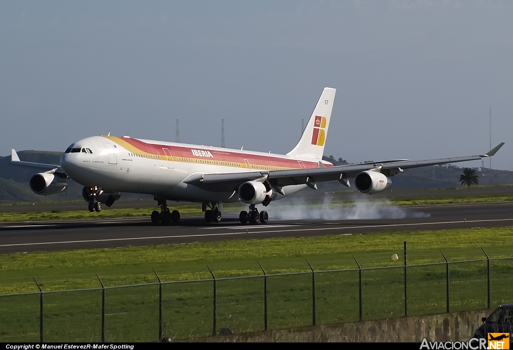 EC-ICF - Airbus A340-313X - Iberia
