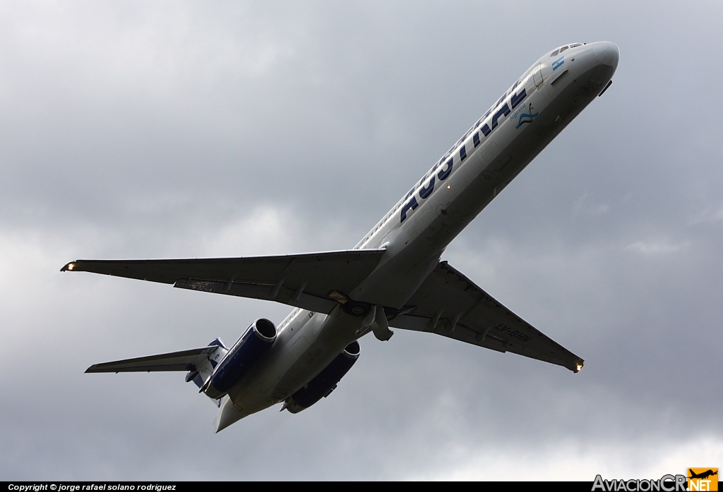 LV-BHN - McDonnell Douglas MD-83 (DC-9-83) - Austral Líneas Aéreas