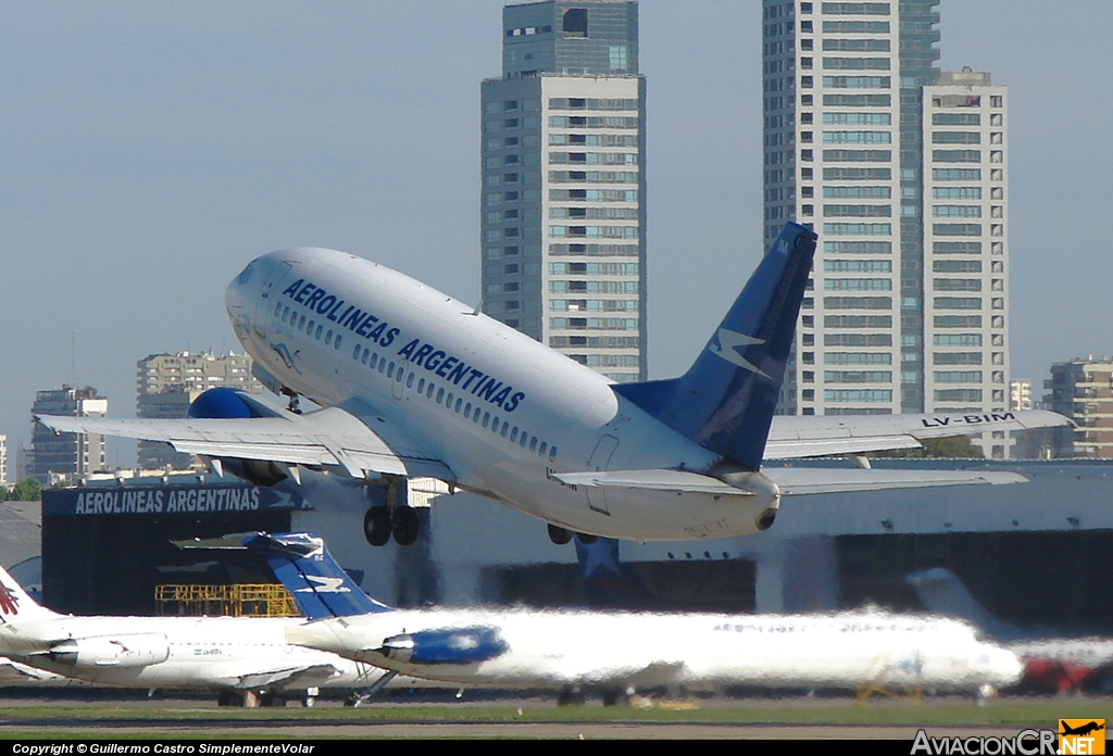 LV-BIM - Boeing 737-53A - Aerolineas Argentinas