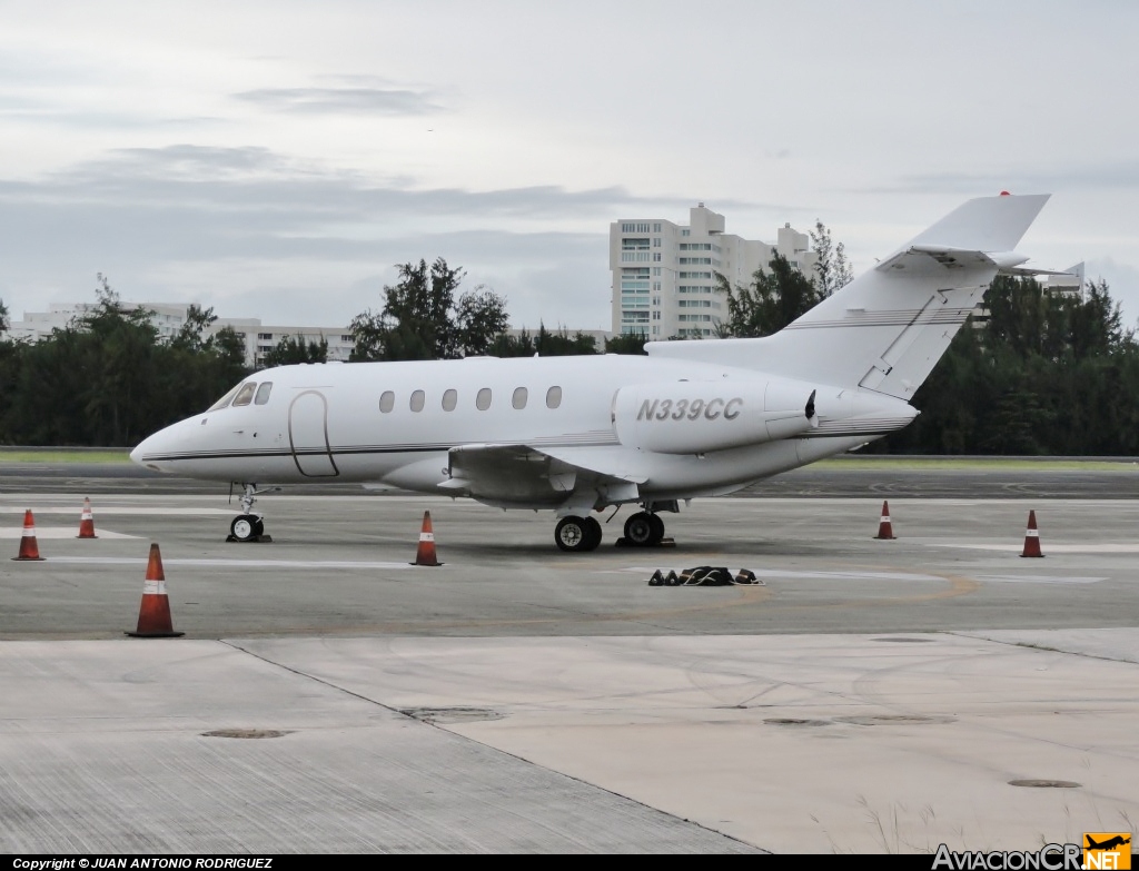 N339CC - Hawker Siddeley HS-125-800XP - Privado