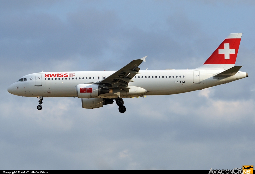 HB-IJM - Airbus A320-214 - SWISS