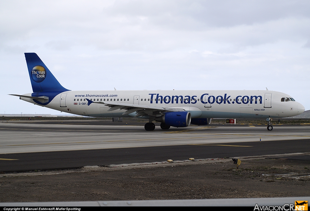 G-OMYJ - Airbus A321-211 - Thomas Cook Airlines