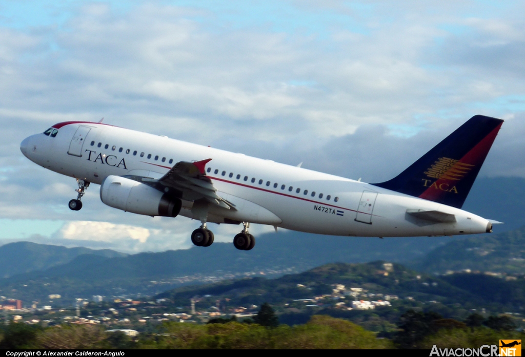 N472TA - Airbus A319-132 - TACA Perú