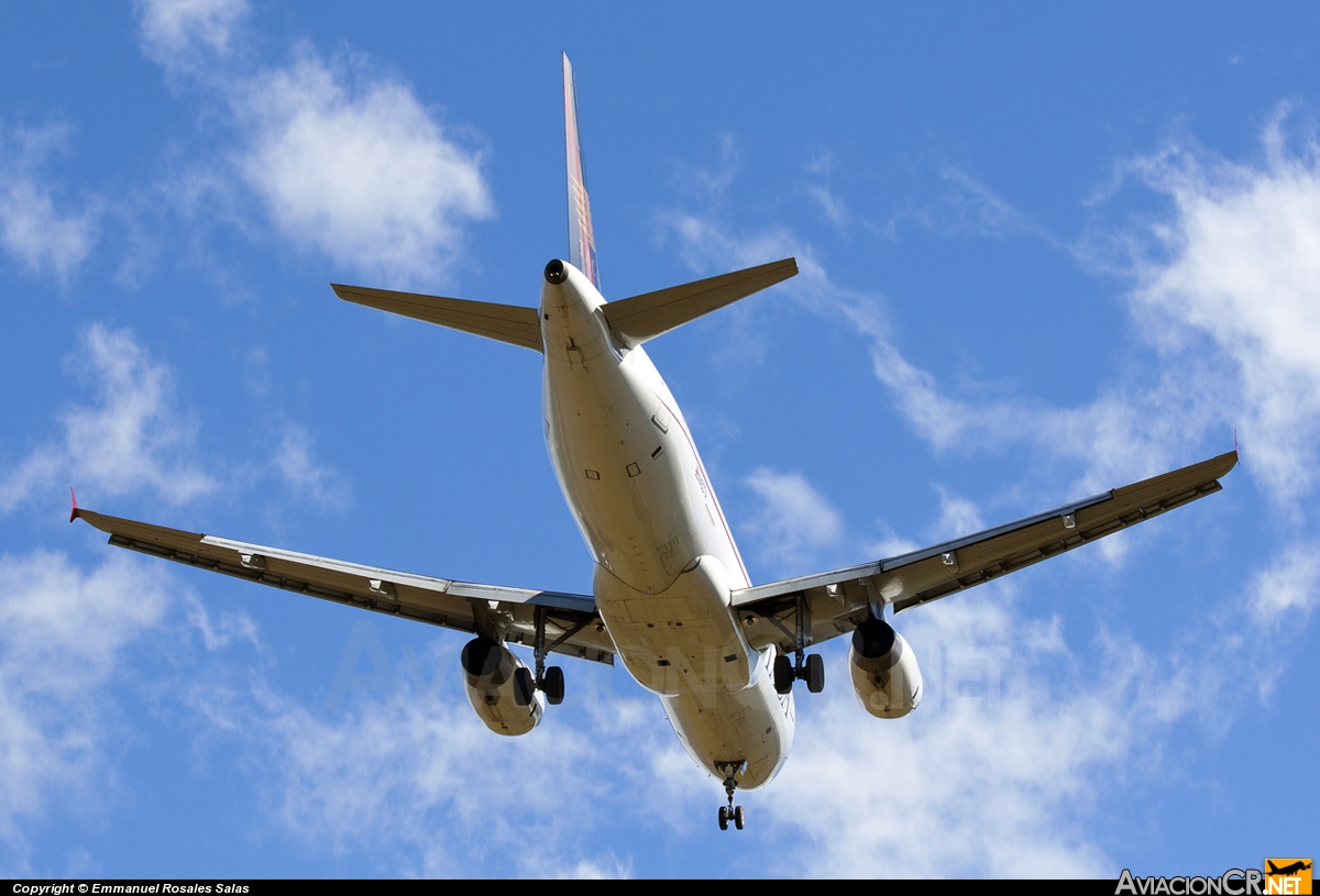 N493TA - Airbus A320-233 - TACA