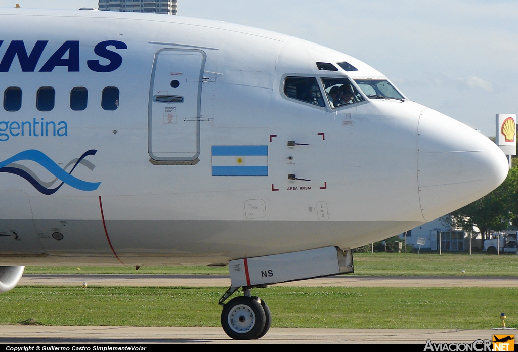 LV-BNS - Boeing 737-5K5 - Aerolineas Argentinas