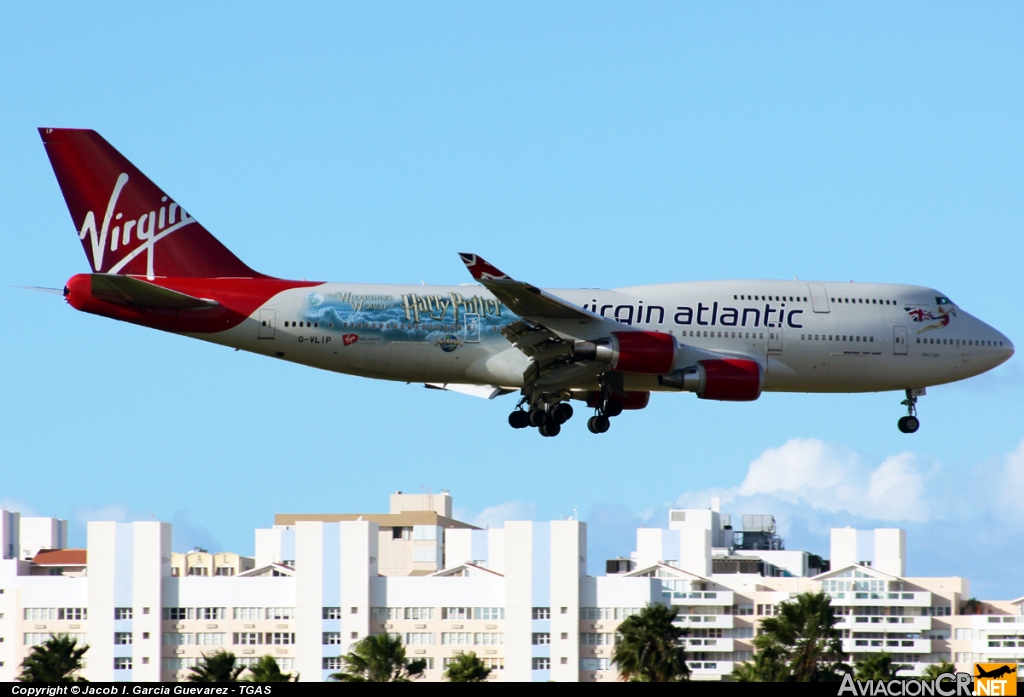 G-VLIP - Boeing 747-443 - Virgin Atlantic Airways