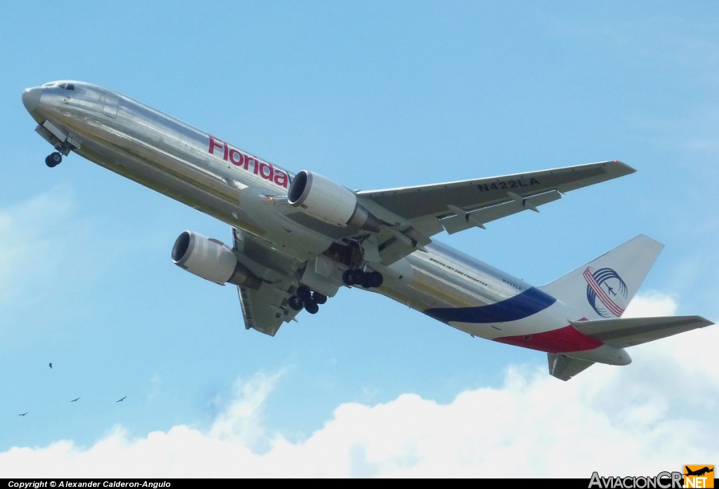 N422LA - Boeing 767-346F/ER - Florida West