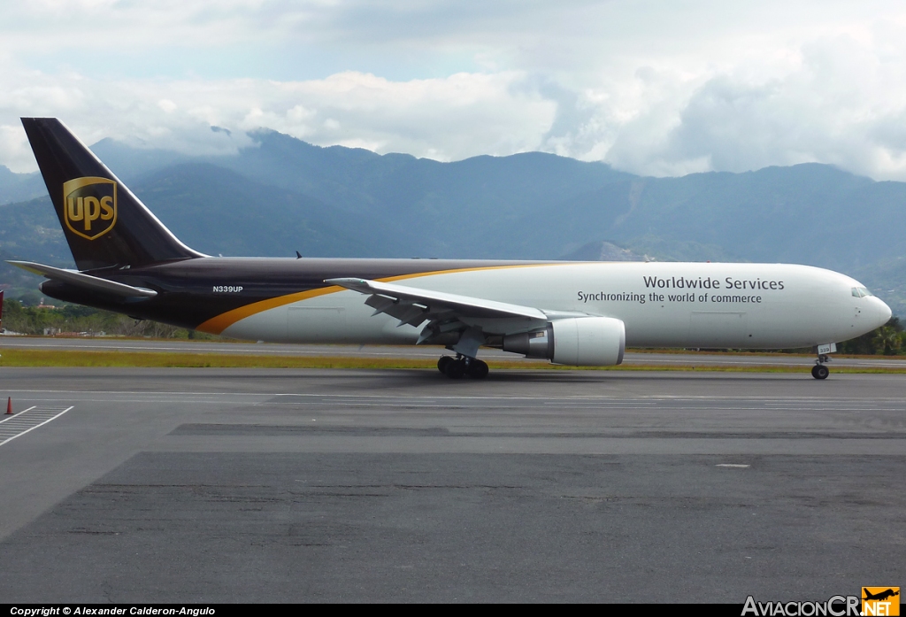 N339UP - Boeing 767-34AF/ER - UPS - United Parcel Service