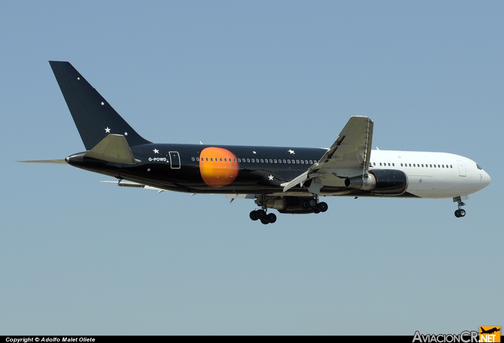 G-POWD - Boeing 767-36N/ER - Titan Airways