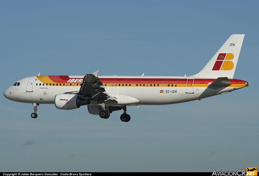 EC-IZH - Airbus A320-214 - Iberia