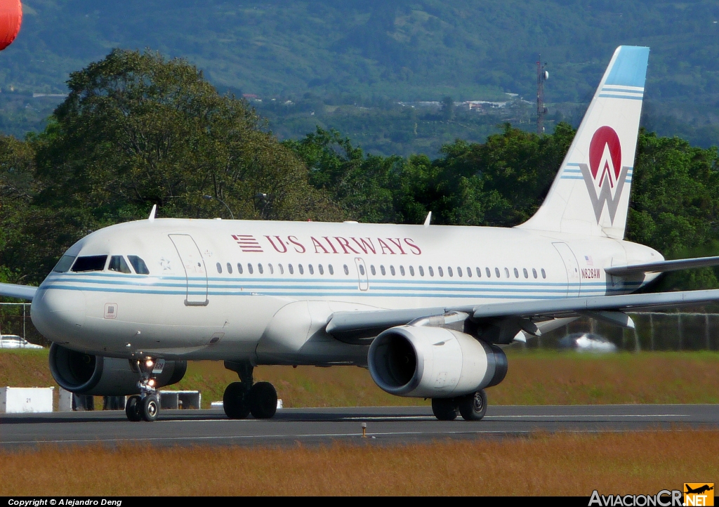 N828AW - Airbus A319-132 - US Airways