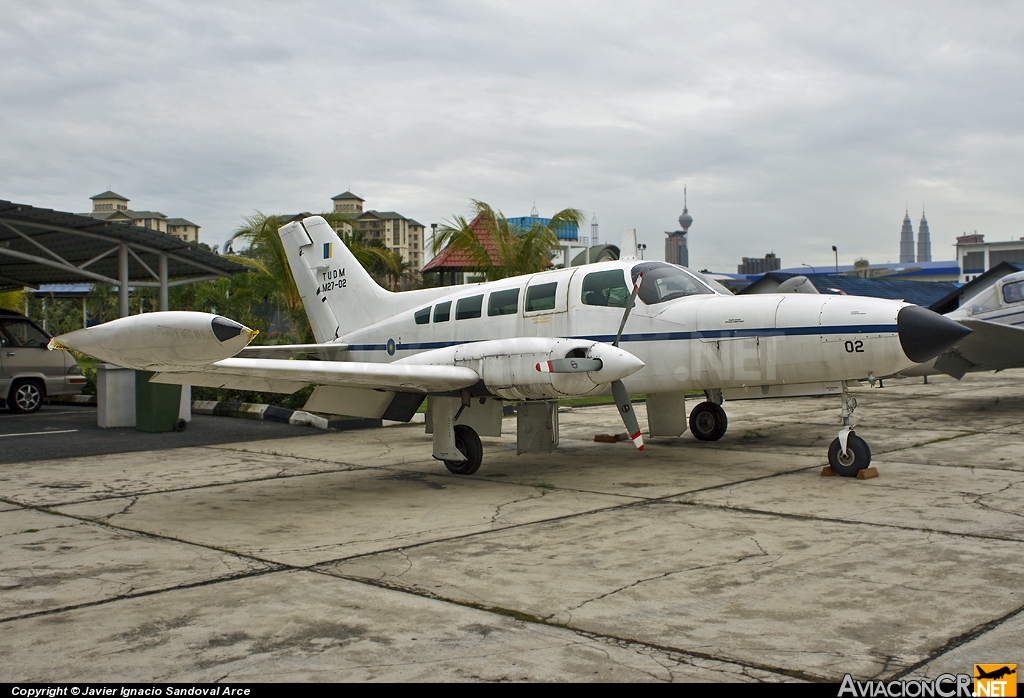 M27-02 - Cessna 402B Utililiner - Malaysia - Air Force