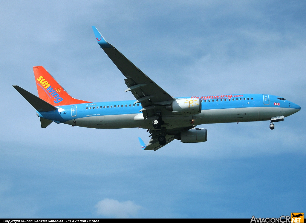 C-FRZG - Boeing 737-8K5 - Sunwing Airlines (Thomson Airways)