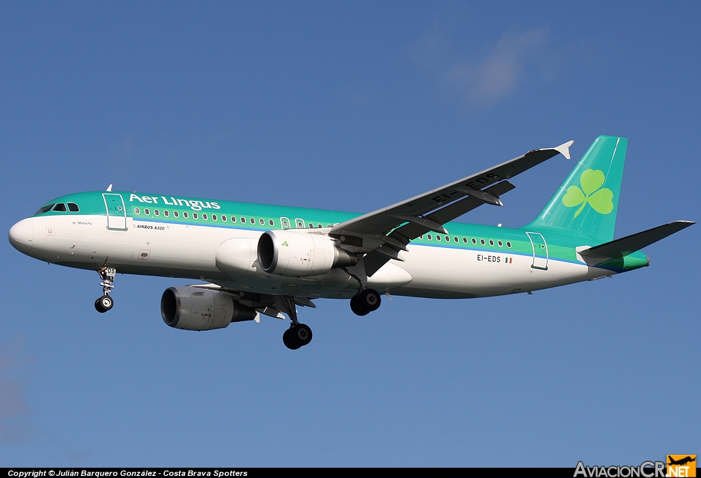 EI-EDS - Airbus A320-214 - Aer Lingus