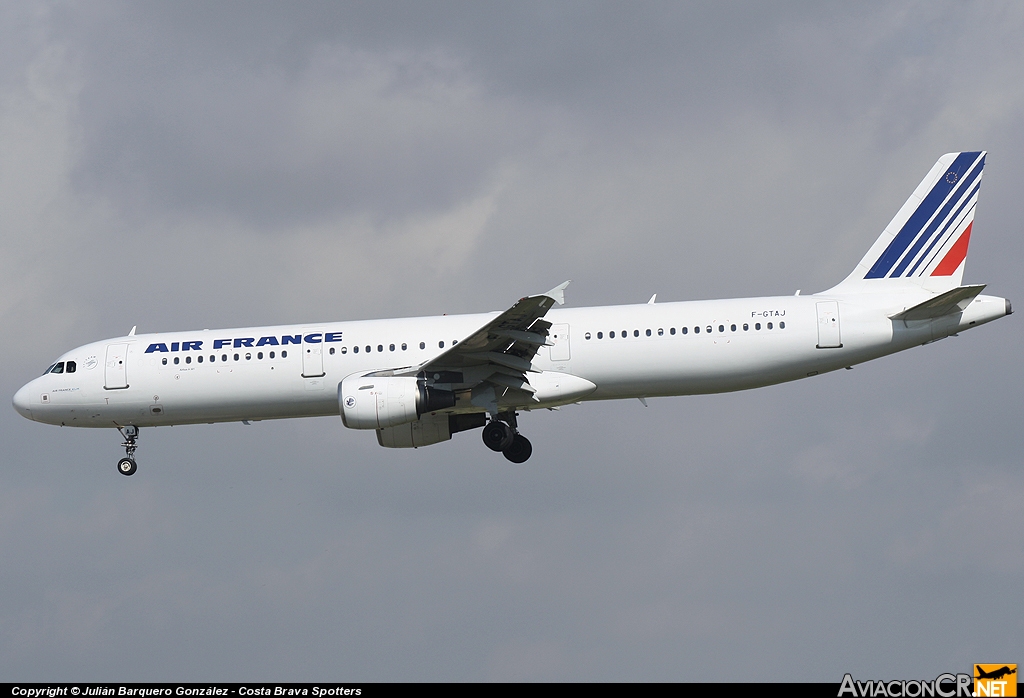 F-GTAJ - Airbus A321-211 - Air France