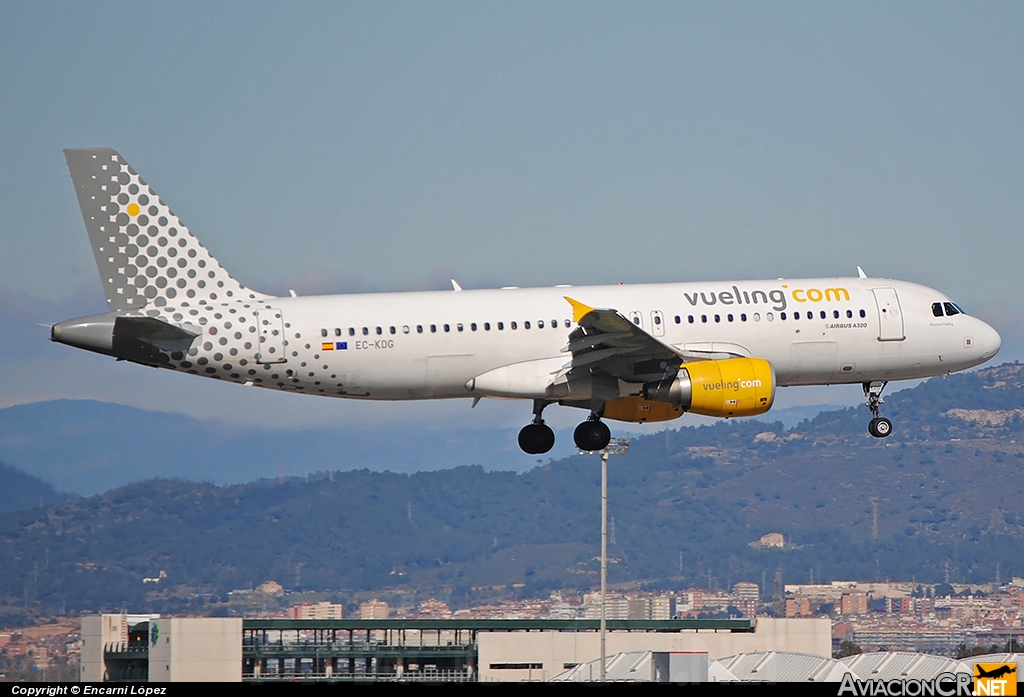 EC-KDG - Airbus A320-214 - Vueling