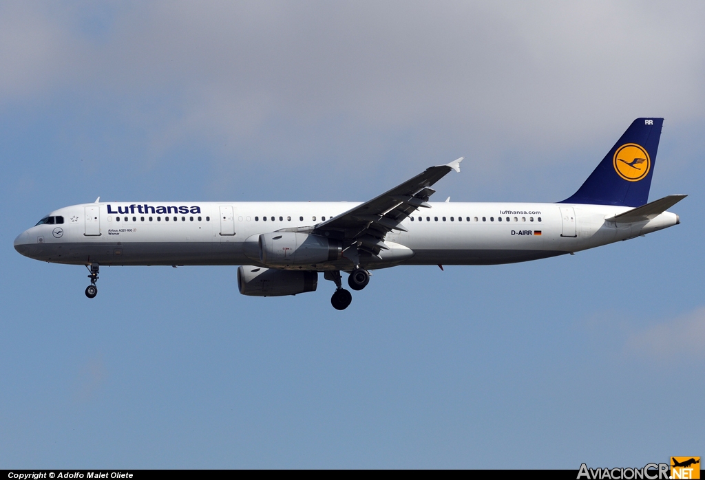 D-AIRR - Airbus A321-131 - Lufthansa