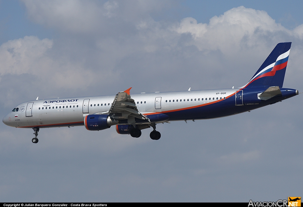 VP-BQR - Airbus A321-211 - Aeroflot