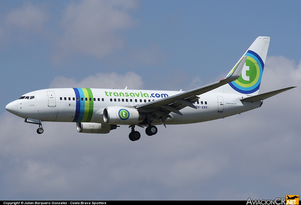 PH-XRV - Boeing 737-7K2 - Transavia Airlines