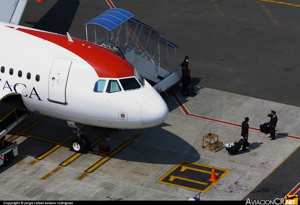 N480TA - Airbus A319-132 - TACA