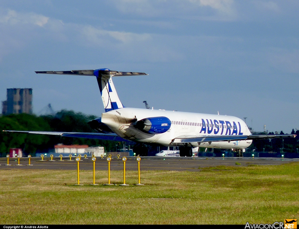 LV-BGZ - McDonnell Douglas MD-83 (DC-9-83) - Austral Líneas Aéreas