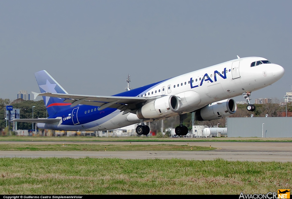 LV-BRA - Airbus A320-233 - LAN Argentina