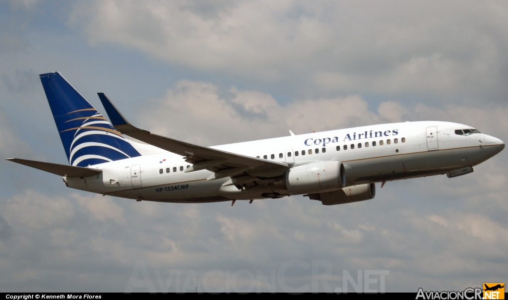 HP-1524CMP - Boeing 737-7V3 - Copa Airlines
